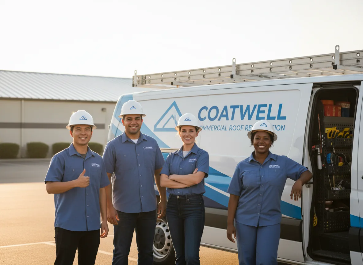 Commercial roof coating company in Carey, OH